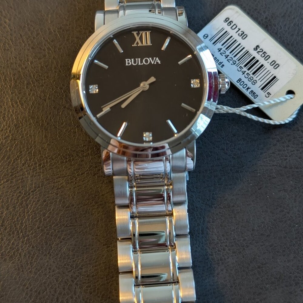 Bulova Watch New with Tags and Box